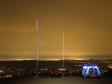 The view from Mt Diablo at night (2015 Sep VHF Contest)